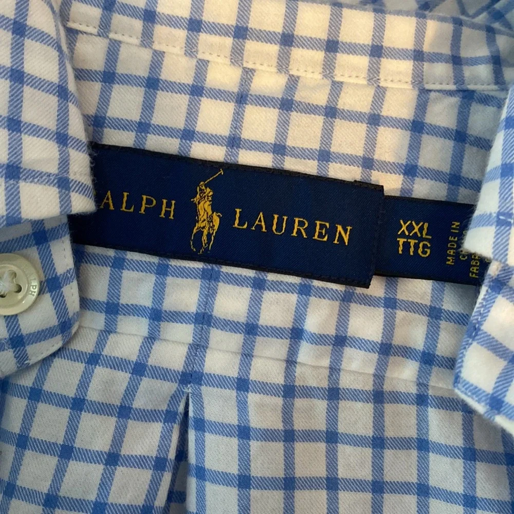 Mens Ralph Lauren button down shirt xxl - Picture 3 of 3